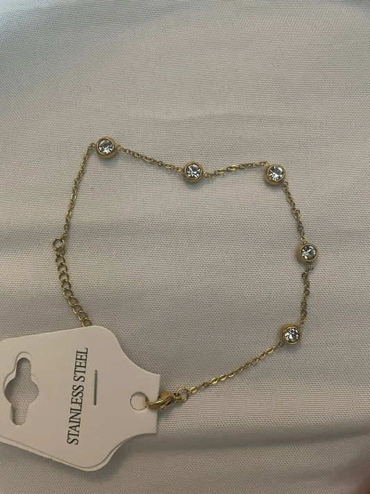 Fine Mini Pearl & Fluted Clover Bracelet Set