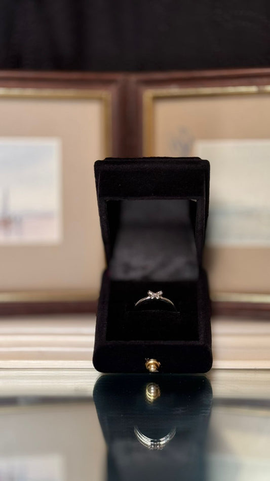 Butterfly Zircon Ring