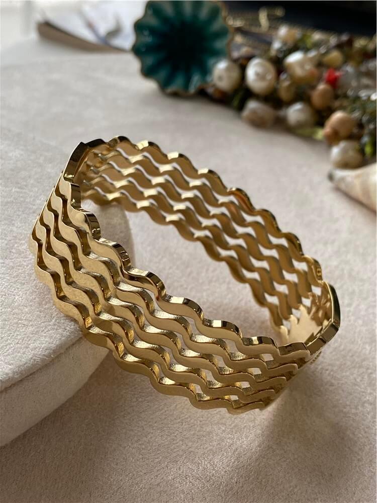 Radiant Wave Bracelet