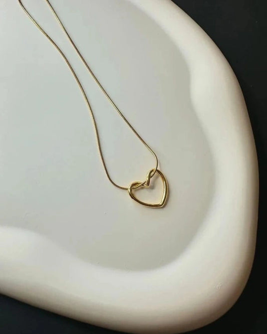 Knot Heart Necklace