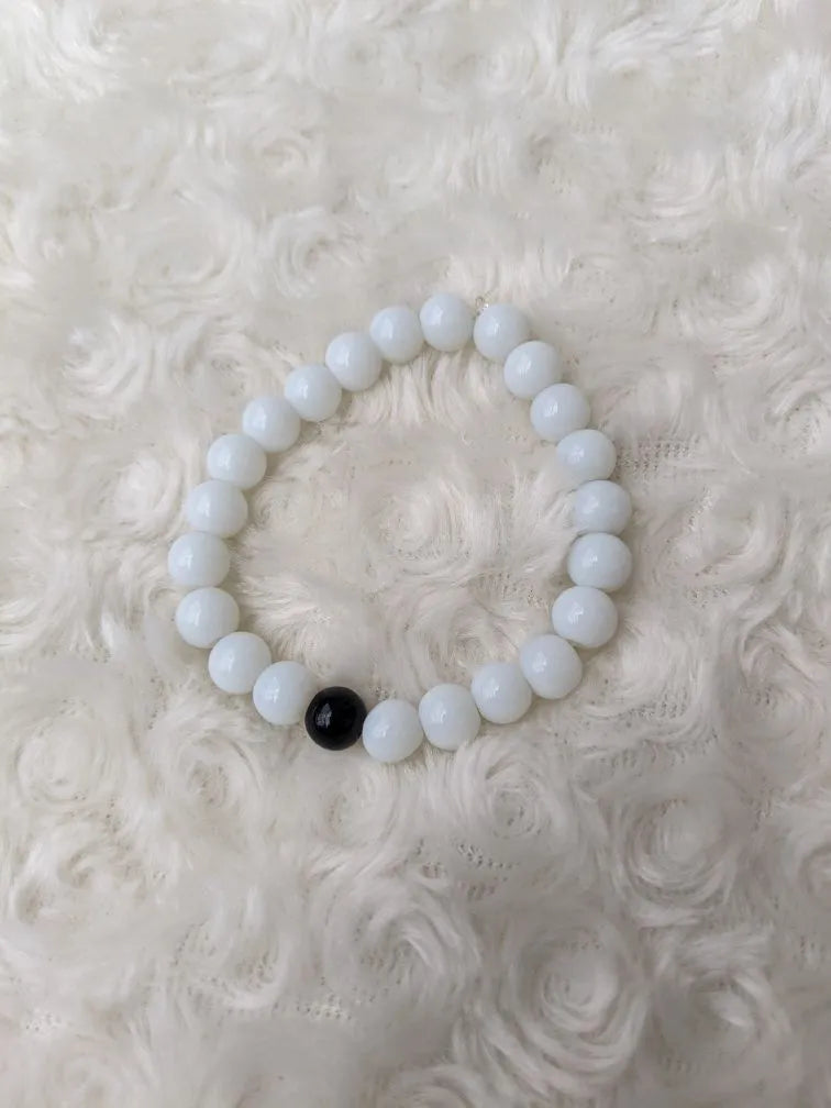 Eclipse Stone Bracelet Men