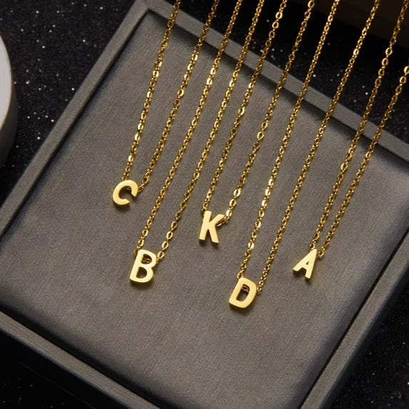 Alphabetic Golden Chain Stainless