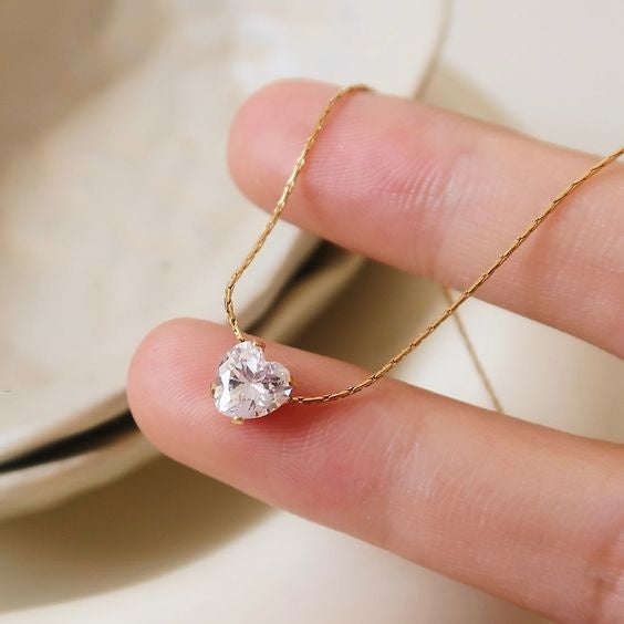 Diamond Heart Necklace