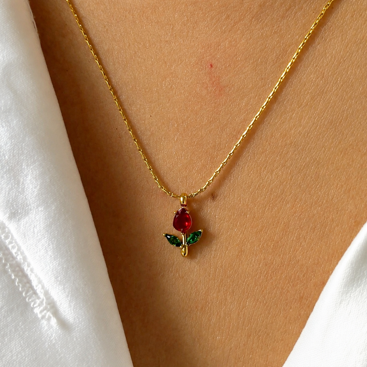 Mini Tulip Necklace