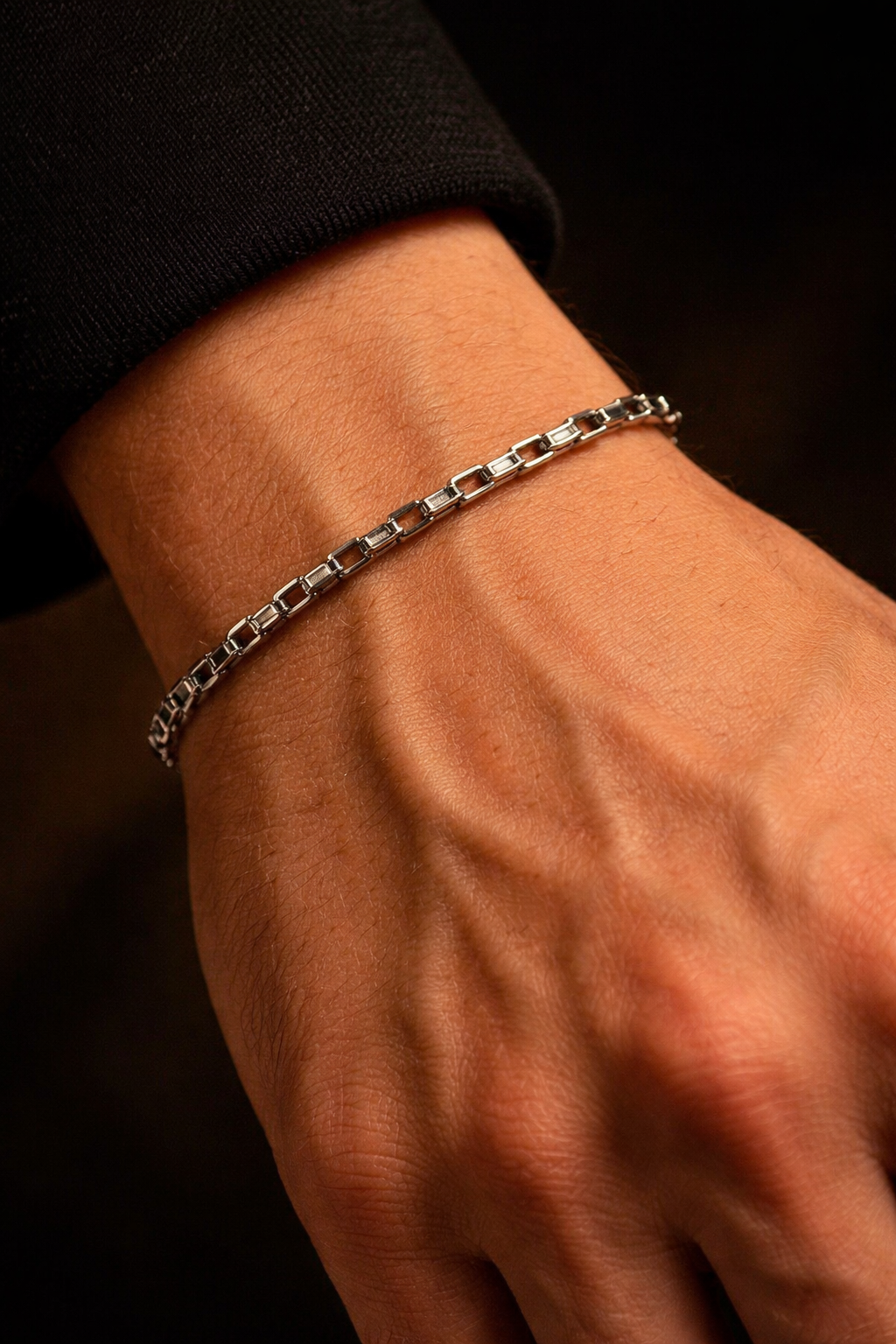 Stylish Paperclip Chain Bracelet