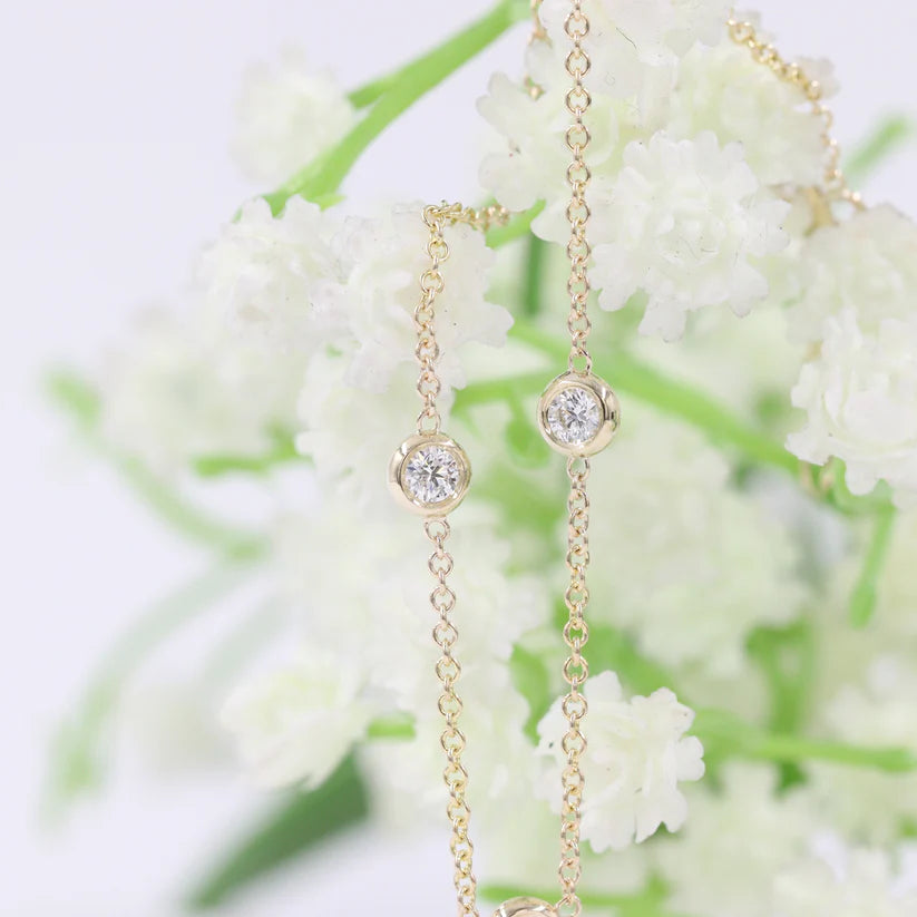 Fine Mini Pearl & Fluted Clover Bracelet Set