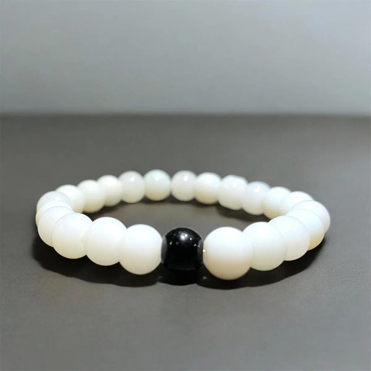 Eclipse Stone Bracelet Men