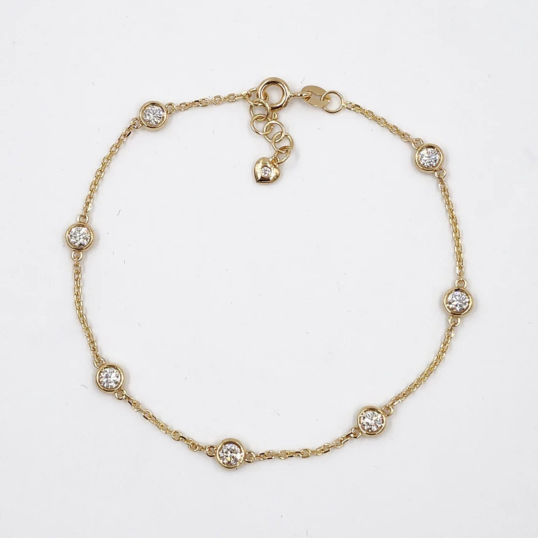 Fine Mini Pearl & Fluted Clover Bracelet Set