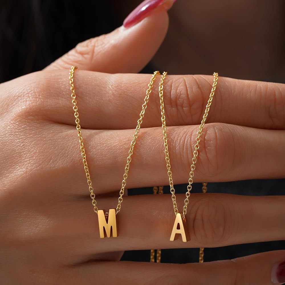Alphabetic Golden Chain Stainless