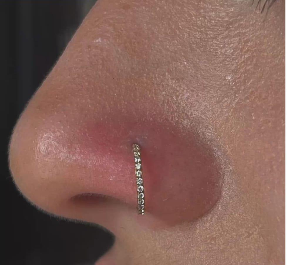 Luna Diamond Nose Ring