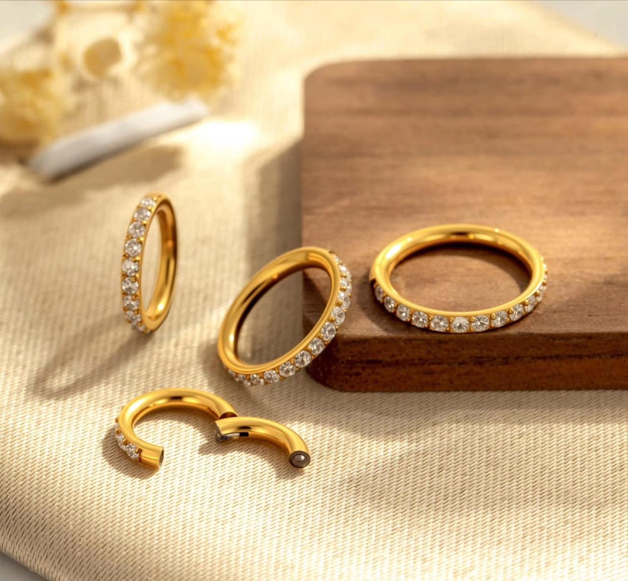Luna Diamond Nose Ring