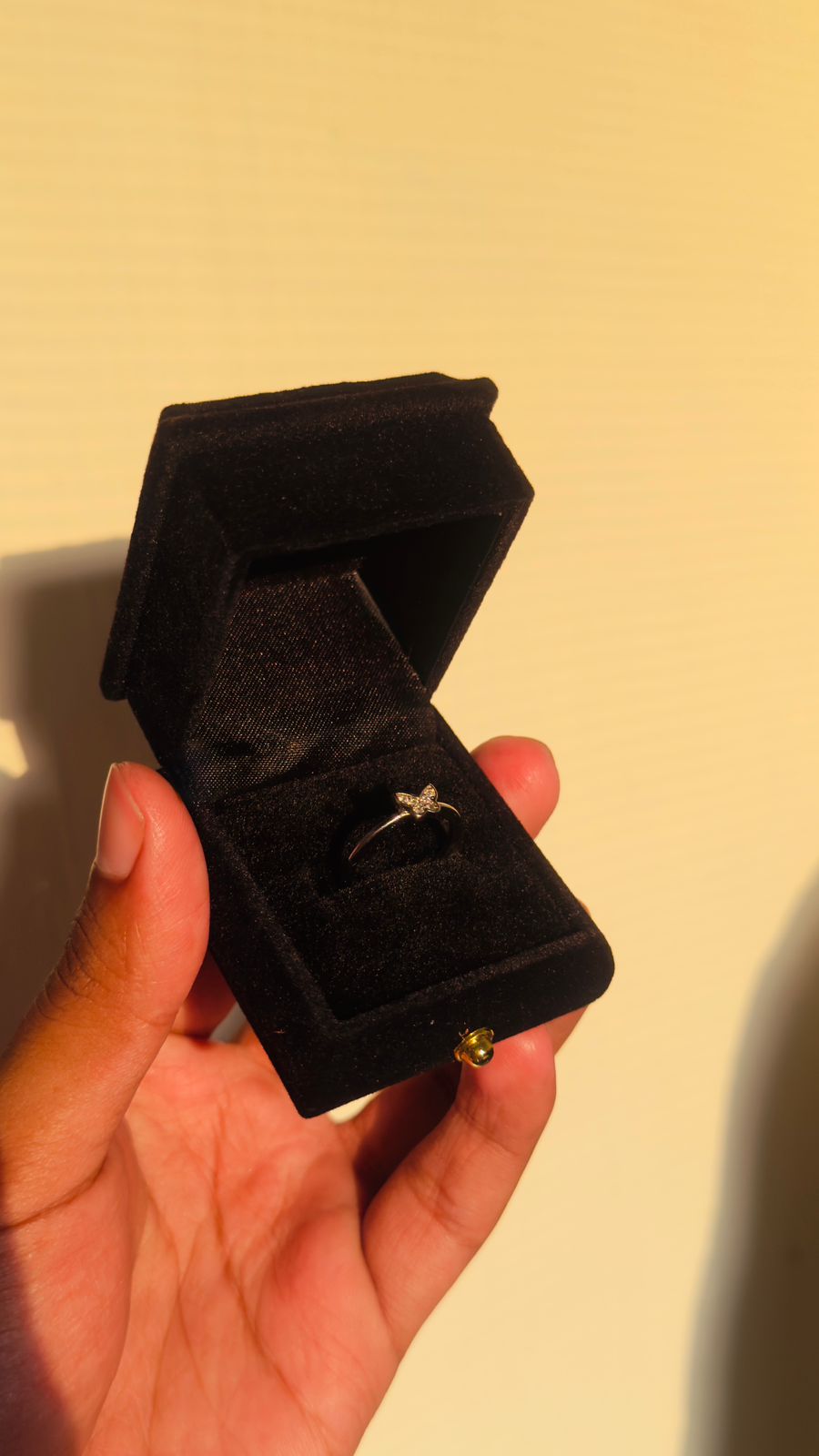Butterfly Zircon Ring