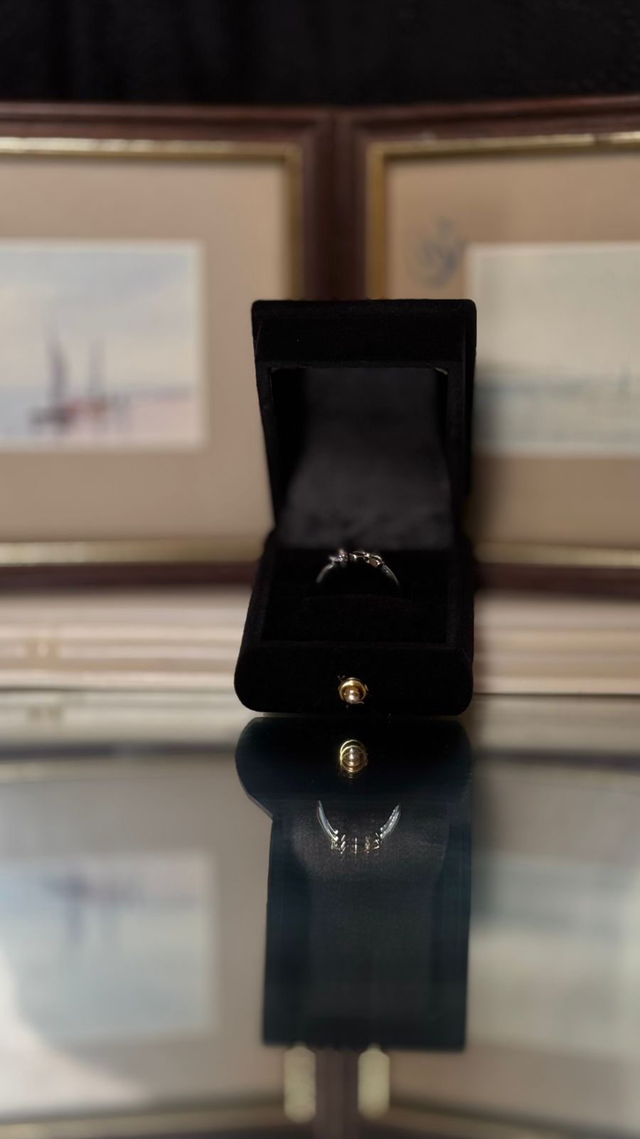Twist single stone  Zircon ring