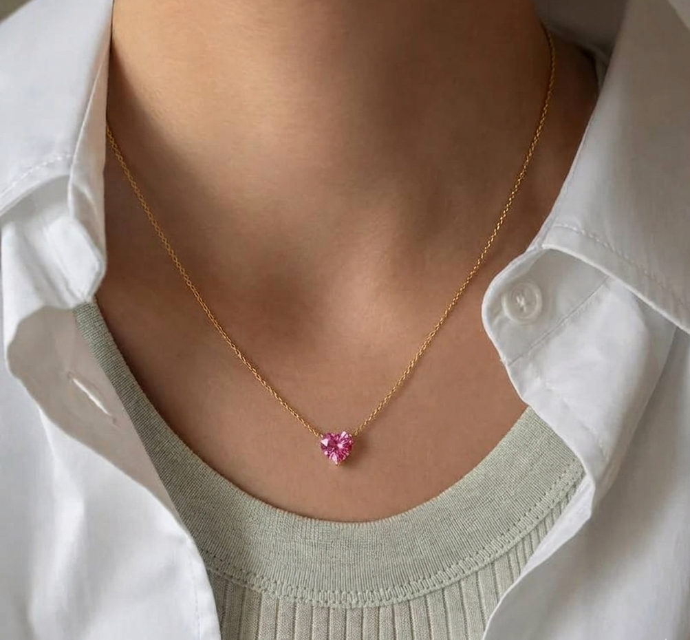 Diamond Heart Necklace