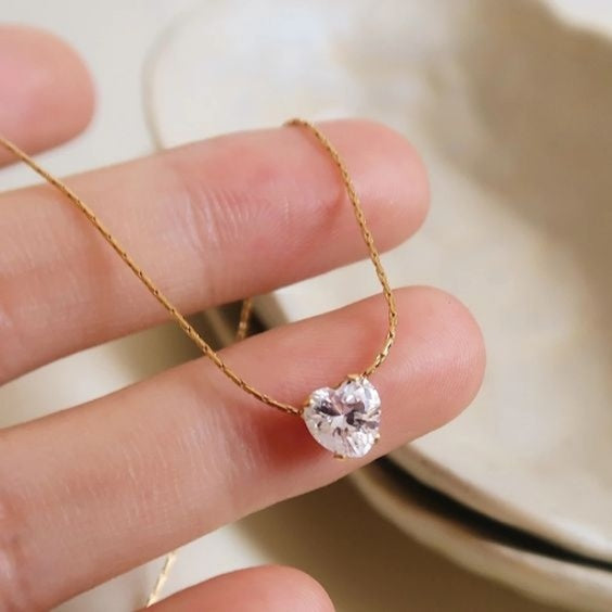 Diamond Heart Necklace